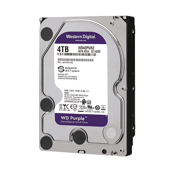 KV29304 DISCO DURO WESTERN DIGITAL 4TB WD40PURZFUF SATA3 - Imagen 1