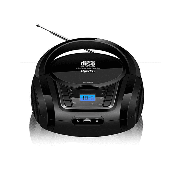KV31291 RADIO QUANTA PORTATIL QTRPB431-CD-R CD-RW-FM-USB-BLUETOOTH - Imagen 1