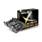 PLACA MADRE ASROCK AMD FM2 A68M-DG3+ VGA DDR3 DVI-D USB SATA