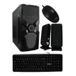 GABINETE SATELLITE S KIT 311-KP NEGRO-PLATEADO