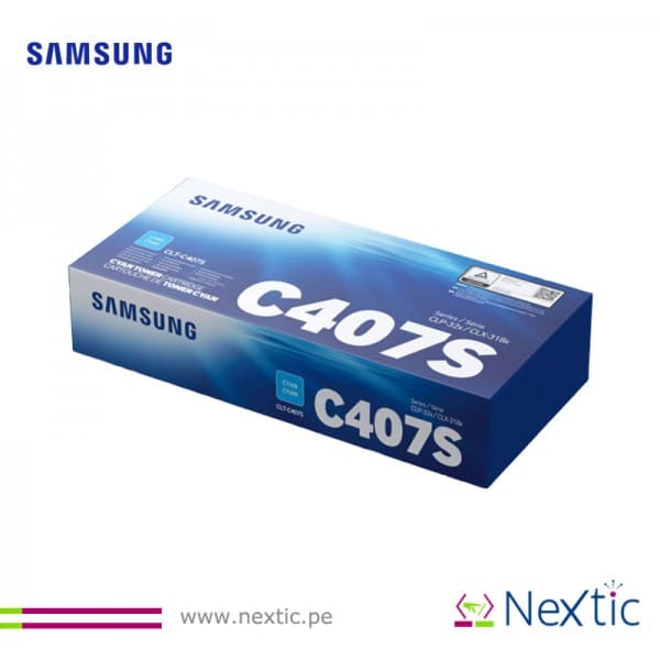 TONER SAMSUNG CYAN CLT-C407S-CLP-325 C