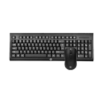 TECLADO+MOUSE HP GAMER KM100 USB ESPAÑOL NEGRO(COMBO)