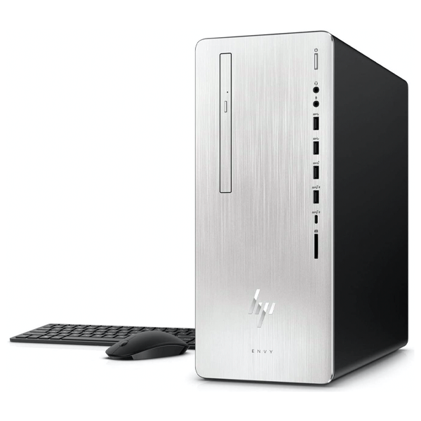COMPUTADORA HP CPU HP ENVY 795-0137 CORE I7-8700 3.2GHZ  2TB +16GB OPTANE 12GB DVD-RW BT WIN10 NATURAL SILVER WIRELESS KEYBOARD MOUSE.