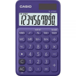 CALCULADORA CASIO 10 DIGITOS SL-310UC PURPLE COMPACTA