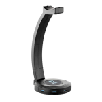 SOPORTE SATELLITE P AURICULAR A-HUB10 RGB USB 2.0