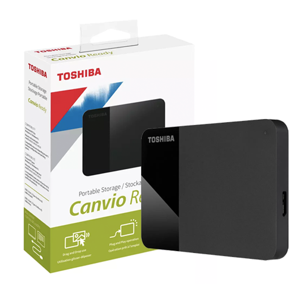 KV35466 DISCO DURO EXTERNO TOSHIBA 1TB CANVIO 2.5'' HDTP310XK3AA 3.0 5 GB S - Imagen 1