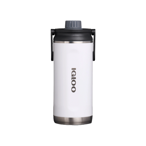 BOTELLA TERMICA IGLOO 1L  BLANCO C MANIJA 71089
