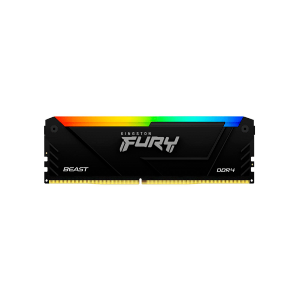 MEMORIA RAM DDR4 16GB 3200 KINGSTON FURY BEAST BK KF432C16BB12A 16 RGB XMP