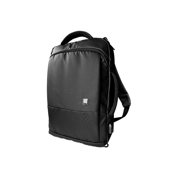 MOCHILA KLIP 15.6" KNB-895 2 EN 1 BIZMAN USB NEGRO