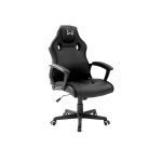 SILLA GAMER MULTILASER WARRIOR GA201 KARNA 120KG INC15° NEGRO - Imagen 3