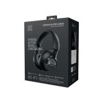 AURICULAR CON MICROFONO KLIP KNH-750GR HI-FI ANC BLUETOOTH 3.5MM GRIS - Imagen 5