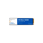 SSD M.2 NVME 250GB WESTERN DIGITAL SN580 WDS250G3B0E BLUE 4000 2000MB S PCIE 4.0