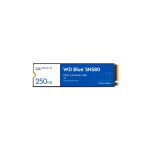 SSD M.2 NVME 250GB WESTERN DIGITAL SN580 WDS250G3B0E BLUE 4000 2000MB S PCIE 4.0 - Imagen 2