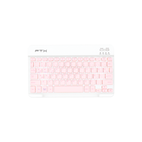 TECLADO FTX BLUETOOTH FTXB09 ESP ROSA