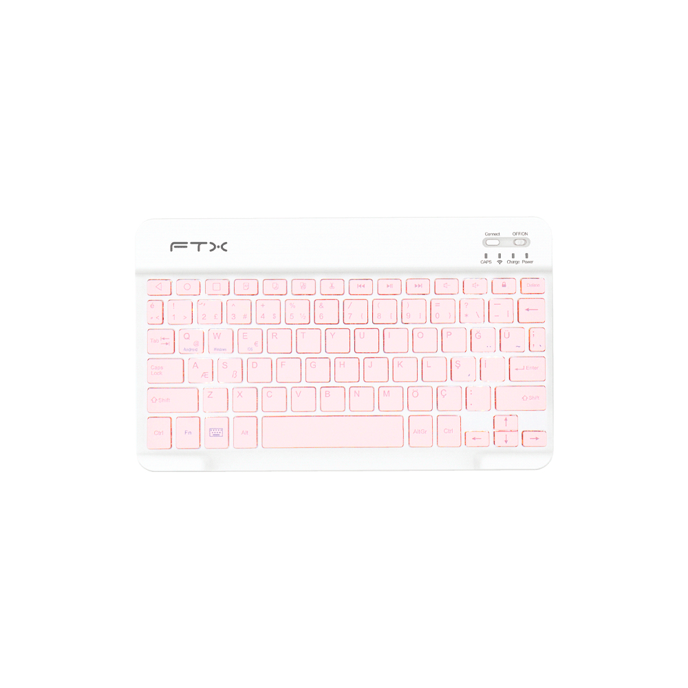 FX106245.png TECLADO FTX BLUETOOTH FTXB09 POR ROSA - Imagen 1