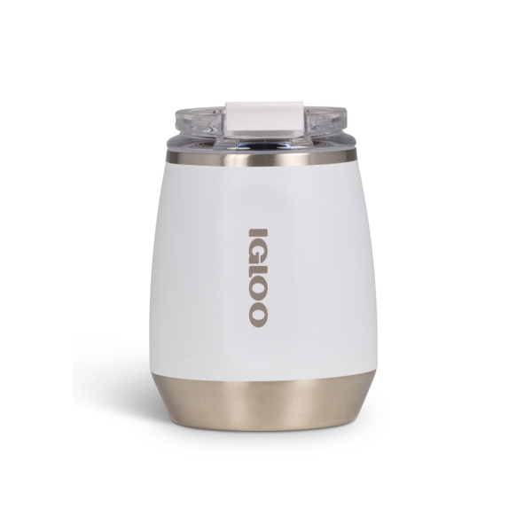 VASO TERMICO IGLOO 300ML P VINO  BLANCO C TAPA 71236