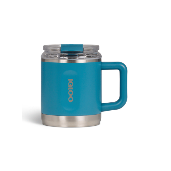 TAZA TERMICA IGLOO  450ML P CAFÉ AZUL MODERNO 71233