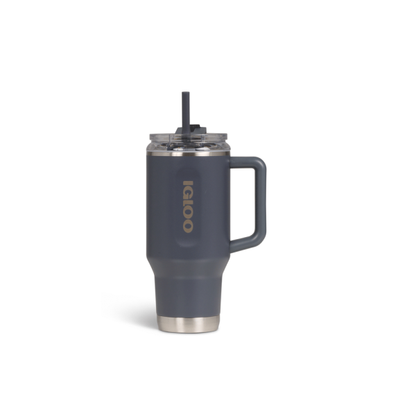 VASO TERMICO IGLOO 950ML  CARBONITE C PAJITA 71222