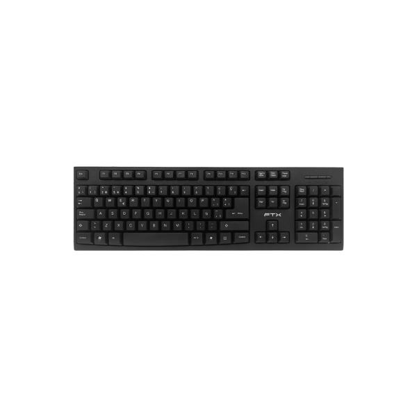 TECLADO FTX USB FTXK566S NUMERICO ESPAÑOL NEGRO