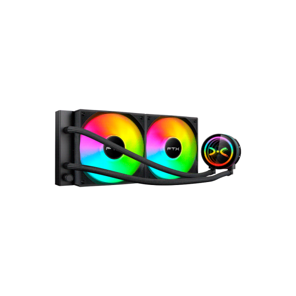 COOLER P CPU FTX FTXWC-B240 240MM RGB WATER LGA1150 1151 1155 1156 1200 1700 AM4 AM5