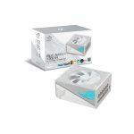 FUENTE ASUS 1000W ROG-STRIX-1000G-AURA-WHITE-GAMING 80 PLUS GOLD FULL MODULAR - Imagen 2