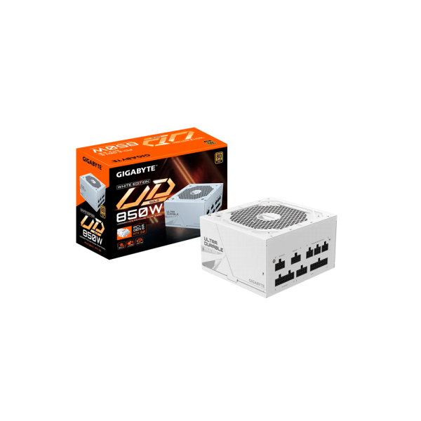 FUENTE GIGABYTE 850W 80PLUS GOLD FULL MODULAR BLANCO GP-UD850GM PG5W