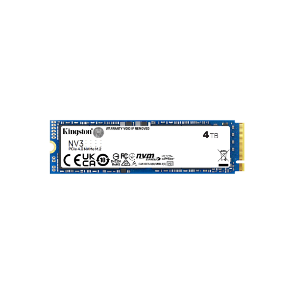 SSD M.2 NVME 4TB KINGSTON SNV3S 4000G 6000 5000MB S PCIE 4.0
