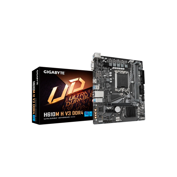 PLACA MADRE GIGABYTE 1700 H610M H V3 DDR4 GIGABYTE V S R HDMI M2 USB3.2 MATX