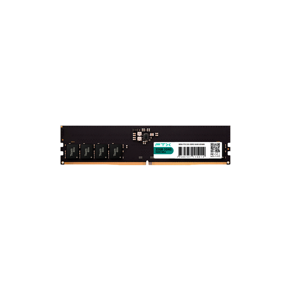 FX115018.png MEMORIA RAM DDR5 32GB 5600 FTX 115014 - Imagen 1