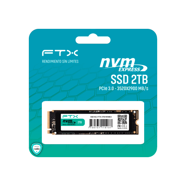 SSD M.2 NVME 2TB FTX 3520 2900 115137
