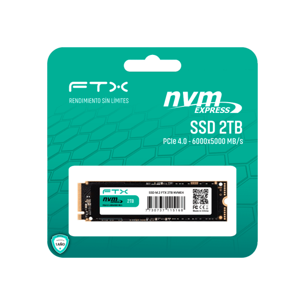 SSD M.2 NVME 2TB FTX 6000 5000 115168 PCIE 4.0