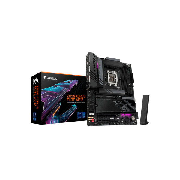 PLACA MADRE GIGABYTE 1851 Z890 AORUS ELITE WIFI7 DDR5 S R DP 4M2 USB3.2 ATX