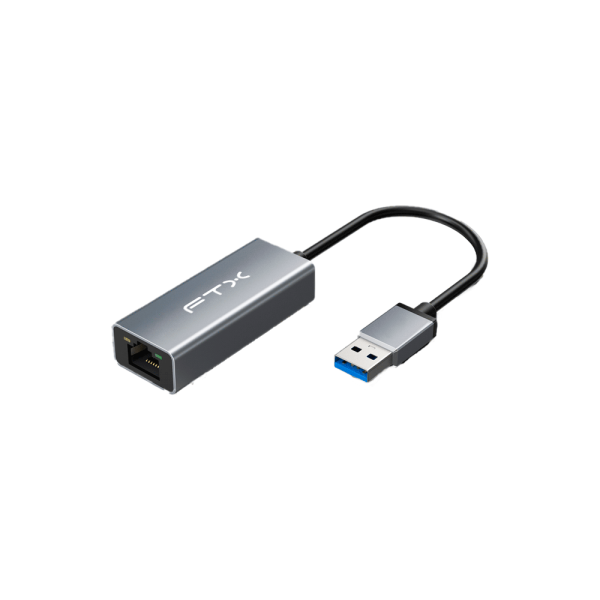 ADAPTADOR USB-A 3.0 - RJ-45 M H FTX-AML1000-AG 1GBPS GRIS