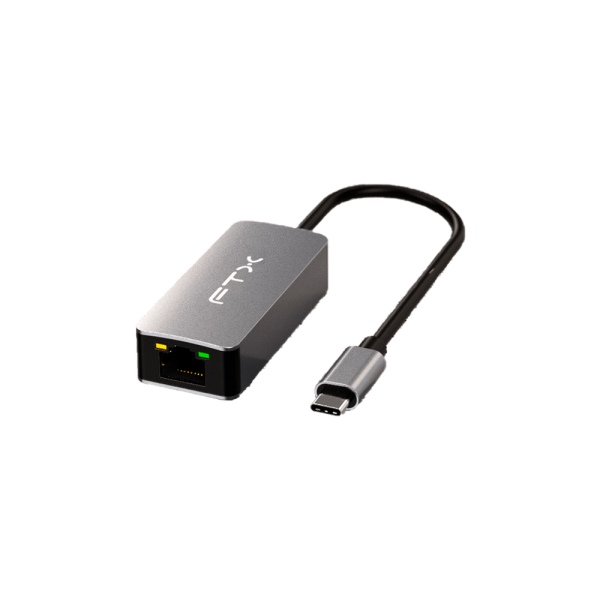 ADAPTADOR USB-C 3.1 - RJ45 M H FTX-CML2500-AG 2.5GBPS GRIS