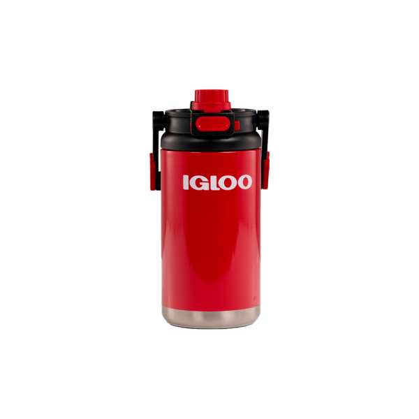 BOTELLA TERMICA IGLOO 1.6L ROJO C MANIJA 31488