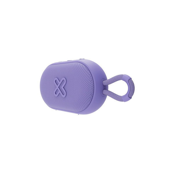 PARLANTE KLIP KBS-030PR 6W GROOVESPLASH BT BAT IPX7 TWS MIC PURPURA