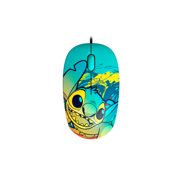 MOUSE XTECH USB XTM-D406ST-BL STITCH 1200DPI 3 BOT AZUL