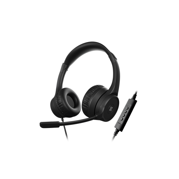 AURICULAR CON MICROFONO KLIP KCH-510 KLEARCOM USB MIC NEGRO