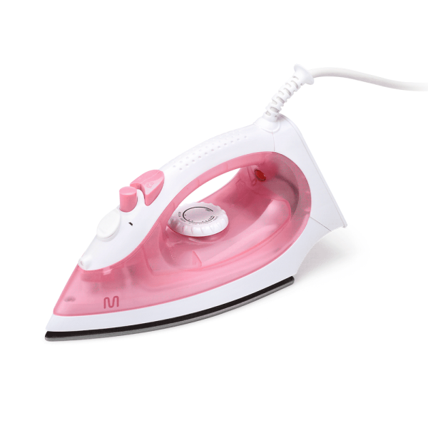 PLANCHA A VAPOR MULTILASER HO457 2000W 220V ANTIADHERENTE ROSA