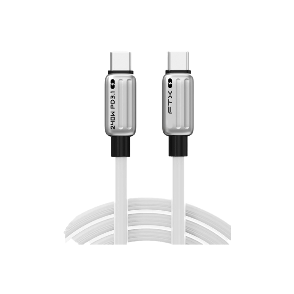 CABLE USB-C M M 2M FTX-CM240-ZSW2 240W 480MBPS 5A 48V IPHONE BLANCO