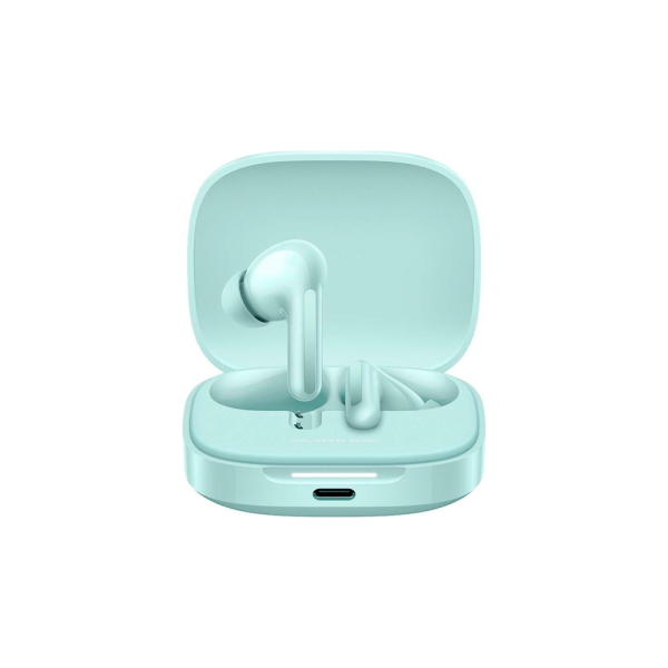AURICULAR CON MICROFONO XIAOMI REDMI BUDS 6 MIC BT ANC VERDE CORAL BHR9245GL