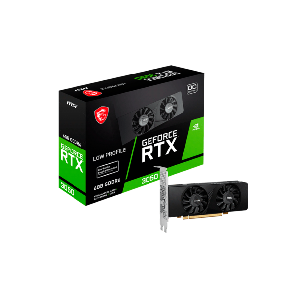 PLACA DE VIDEO MSI RTX3050 LP OC 6GB GDDR6 912-V812-023