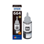 TINTA EPSON T664 120 NEGRO L1XX L2XX L3XX L5XX  T664120-AL 70 ML
