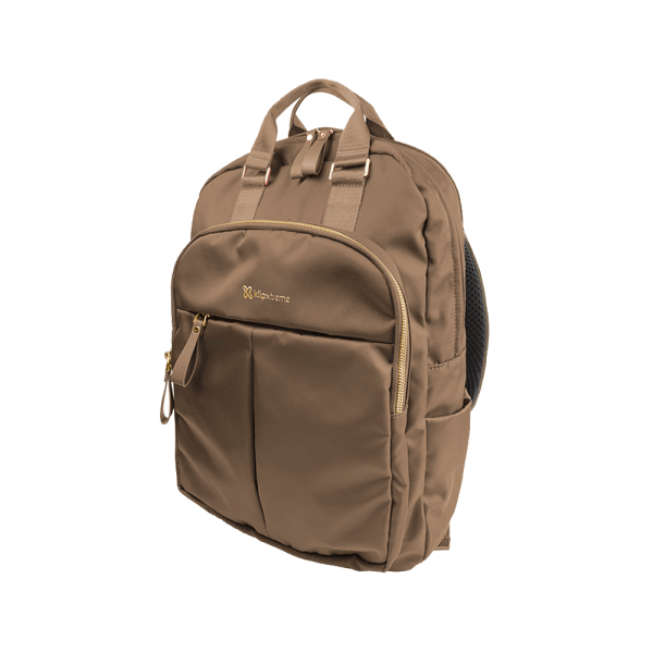 MOCHILA KLIP 15.6" KNB-468BR TOSCANA FEMENINO MARRON