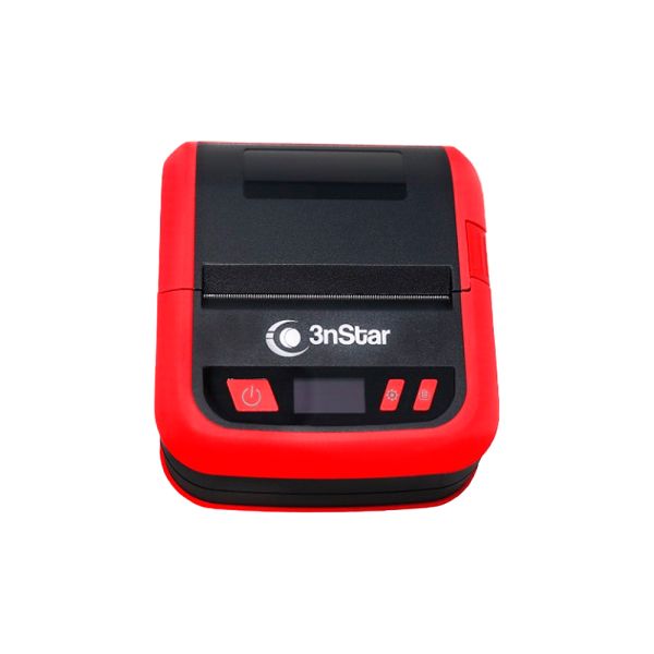 IMPRESORA TERMICA DIRECTA 3NSTAR PPT305BT USB BT PORTATIL 3" NEGRO C ROJO