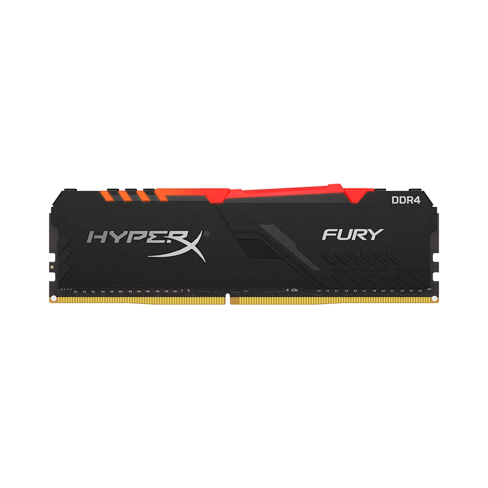 FX67287.png MEMORIA RAM DDR4 16GB 2400 KING HYPX FURY BK HX424C15FB4A 16 RGB - Imagen 1