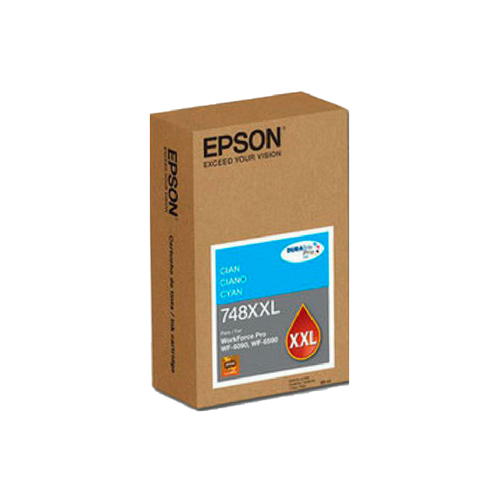 FX68871.png TINTA EPSON T748XXL 220-A CIANO WF-6090 WF-6590 - Imagen 1