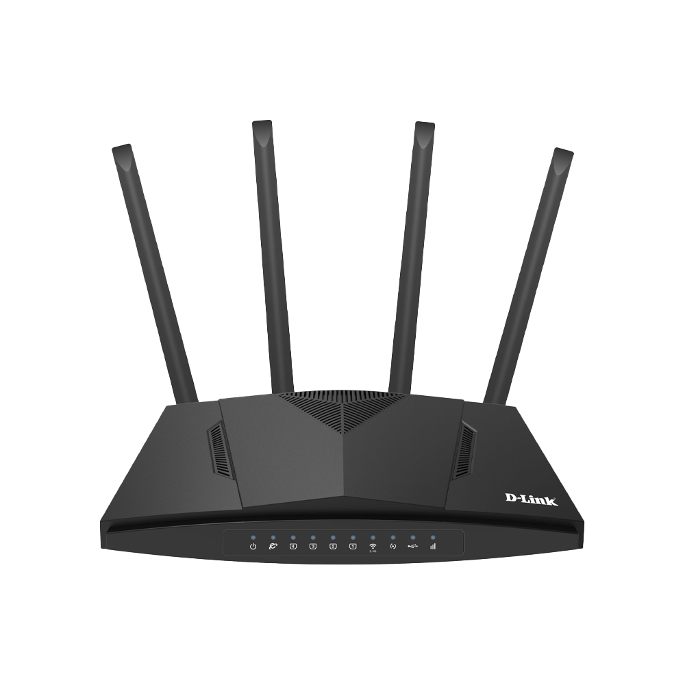 FX73561.png ROUTER D-LINK DWR-M921 WIRELESS 300MBPS 4P 3G 4G-LTE CON 4 ANTENAS - Imagen 1