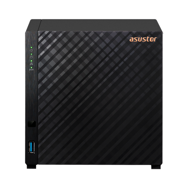 ALMACENAMIENTO NAS ASUSTOR AS1104T QC 1.4 4BAY 1G 1-GBLAN 2USB3.2