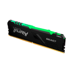 MEMORIA RAM DDR4 8GB 3200 KINGSTON FURY BEAST BK KF432C16BBA 8 XMP RGB - Imagen 3